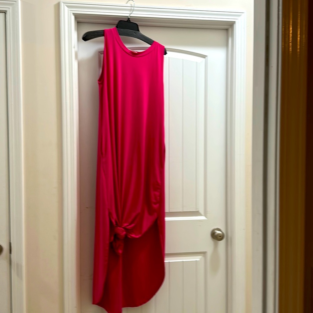 Size L - pink maxi dress